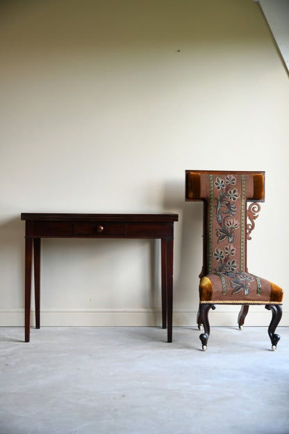 19th Century Mahogany Tea Table