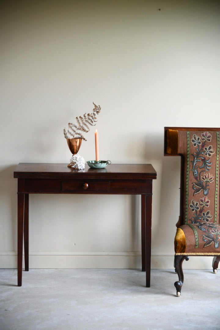 19th Century Mahogany Tea Table