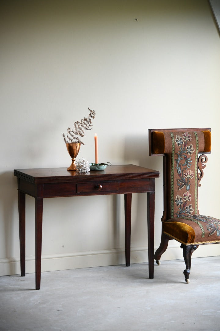 19th Century Mahogany Tea Table