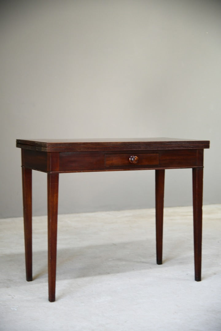 19th Century Mahogany Tea Table