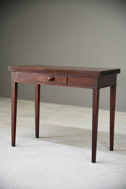 19th Century Mahogany Tea Table