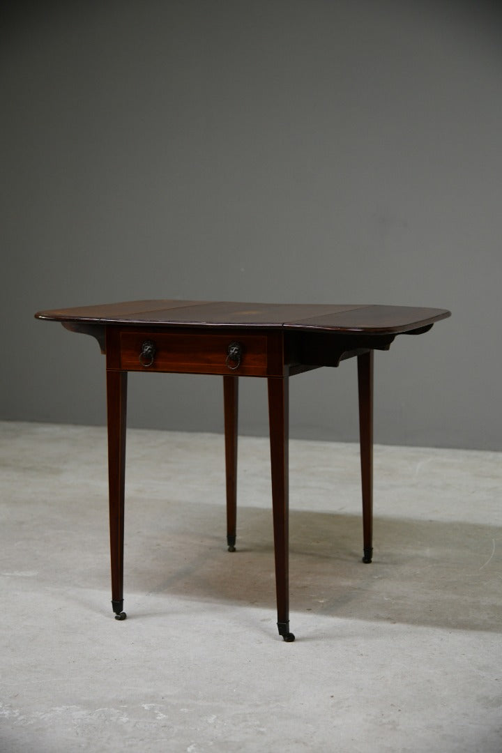 Mahogany Drop Flap Pembroke Table