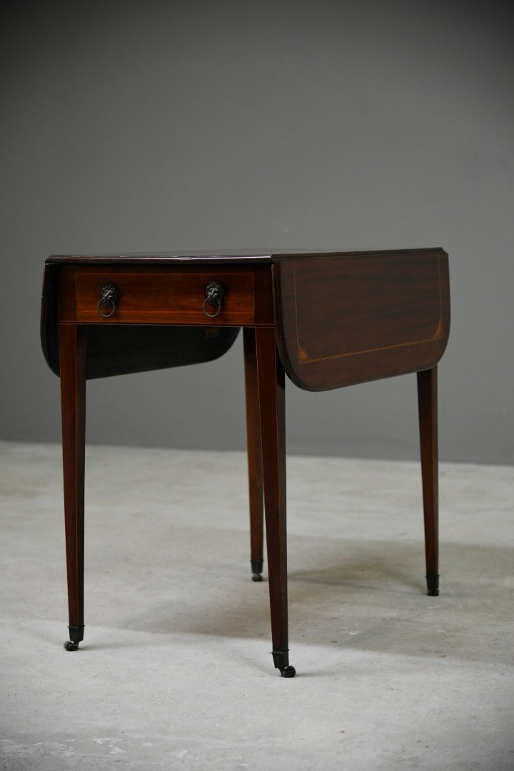 Mahogany Drop Flap Pembroke Table