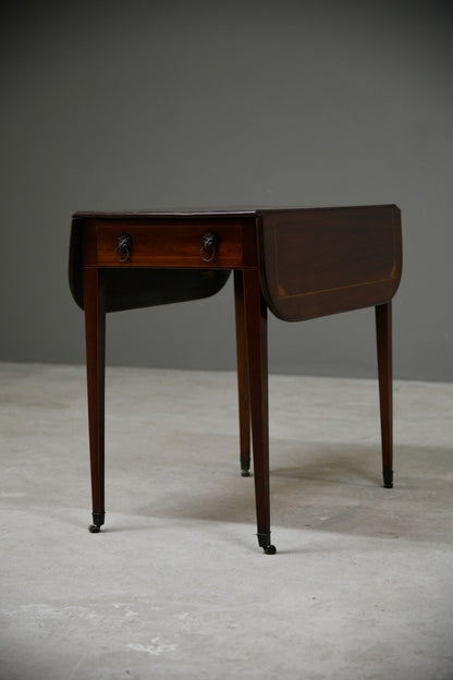 Mahogany Drop Flap Pembroke Table