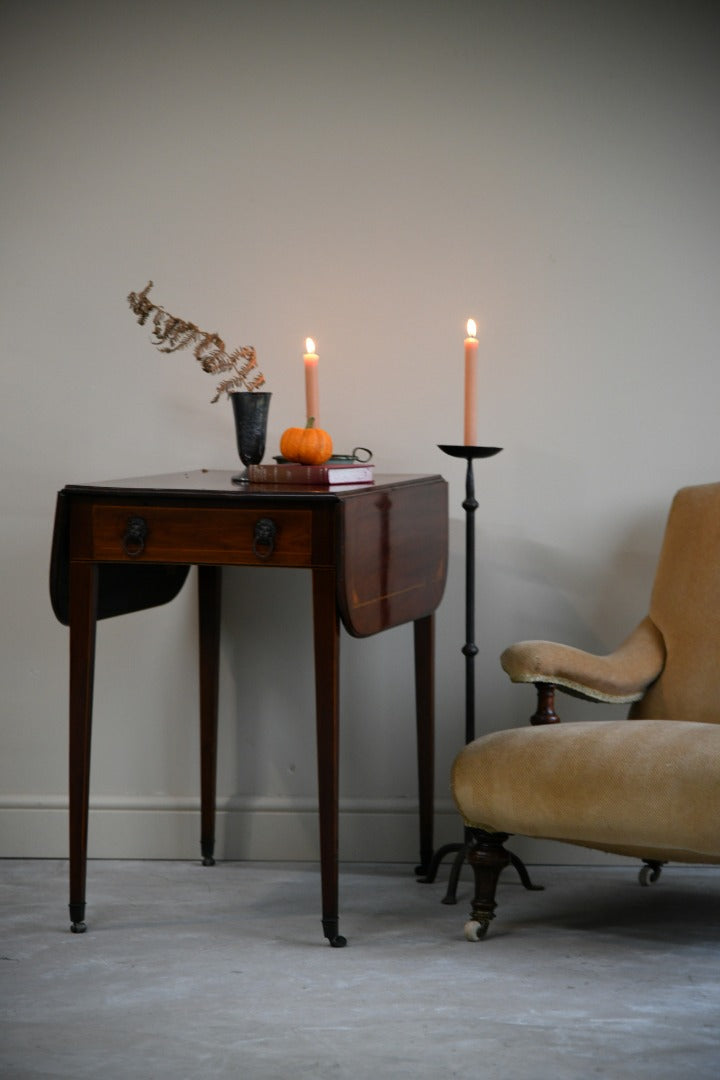 Mahogany Drop Flap Pembroke Table