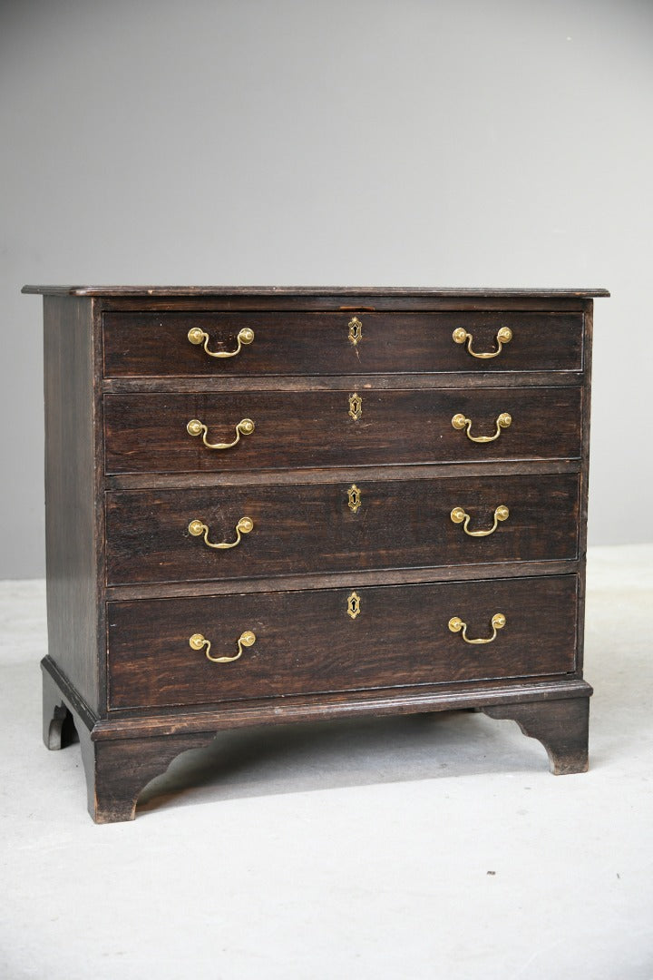 Antique Dark Oak Chest of Drawers