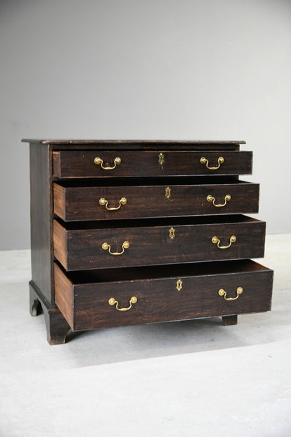 Antique Dark Oak Chest of Drawers