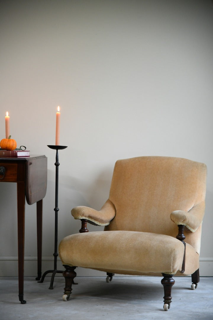 Upholstered Library Chair