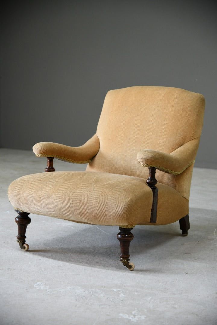 Upholstered Library Chair