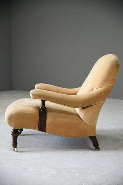 Upholstered Library Chair