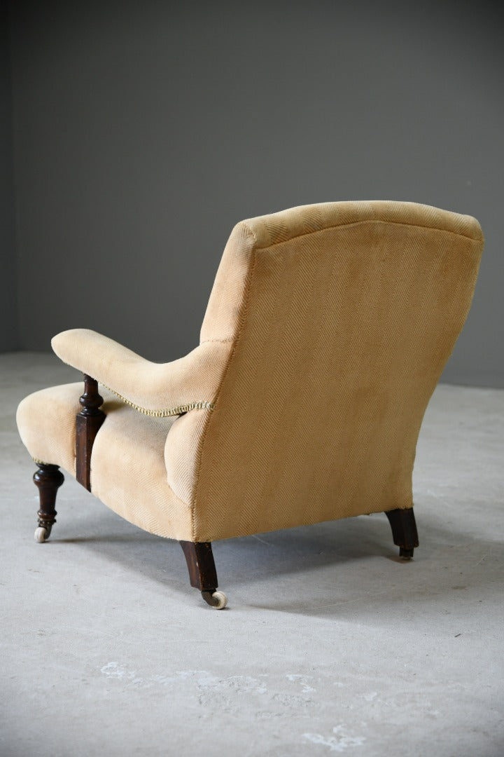 Upholstered Library Chair