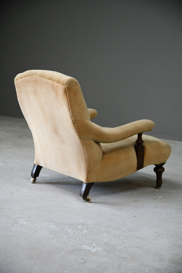 Upholstered Library Chair