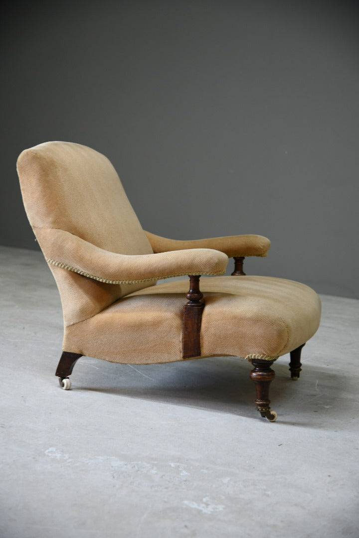 Upholstered Library Chair