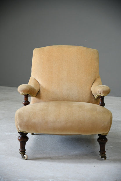 Upholstered Library Chair