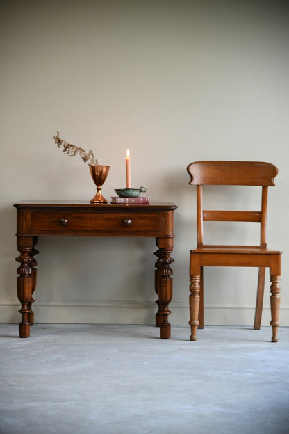 Antique Walnut Side Table