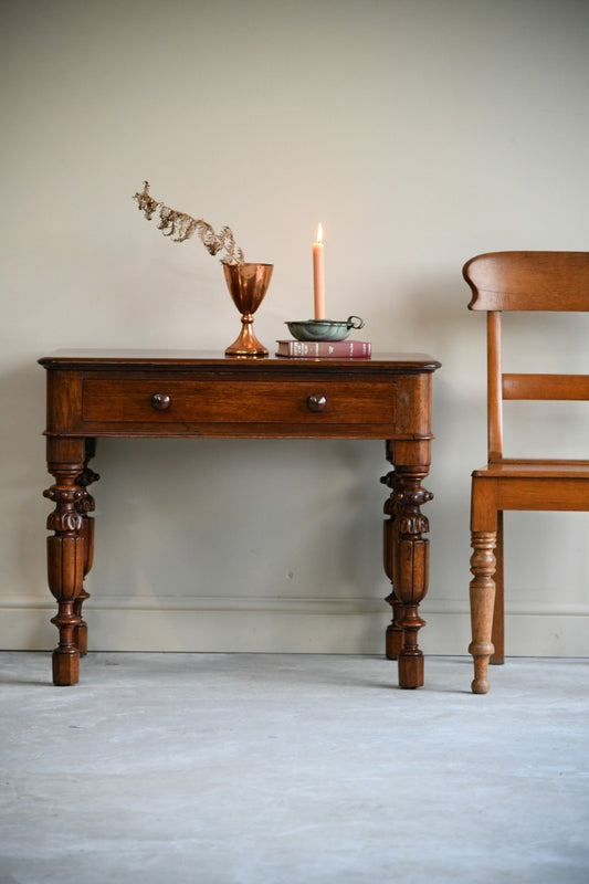 Antique Walnut Side Table