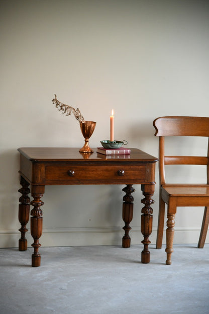 Antique Walnut Side Table