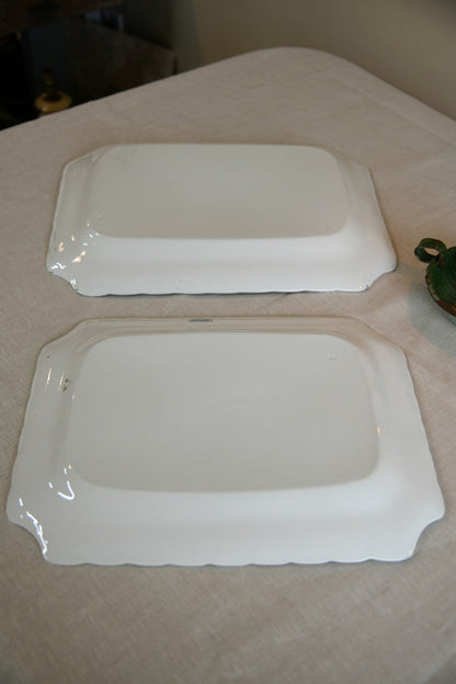 Pair Wallis Gimson Alexandria Serving Platters