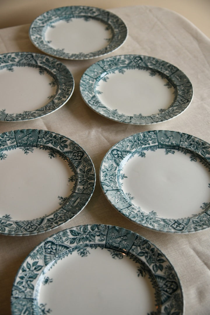 6 x Wallis Gimson Alexandria Breakfast Plate