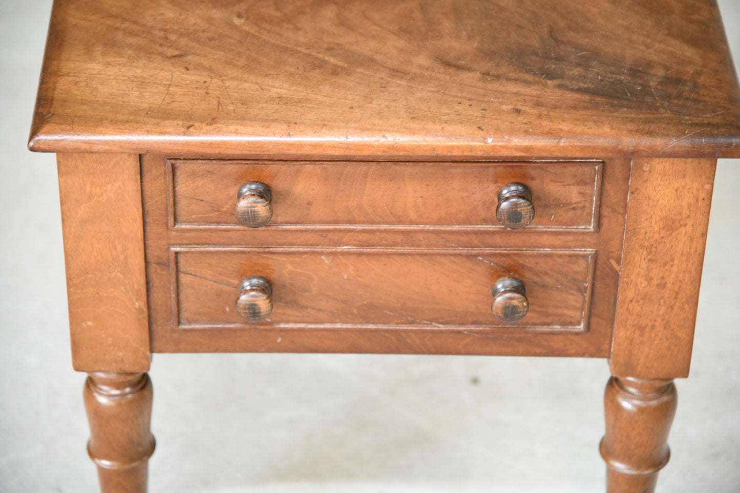 Antique Mahogany Commode Side Table