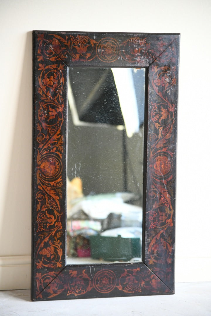 Stencilled Wall Mirror