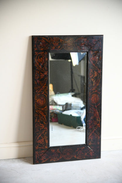 Stencilled Wall Mirror