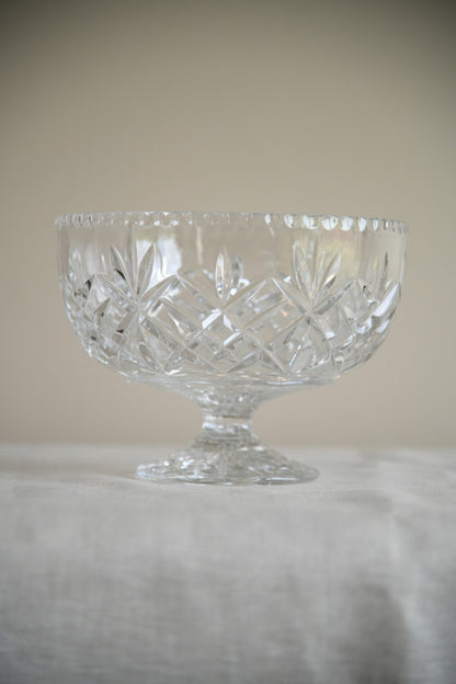 Quality Large Cut Glass Bowl