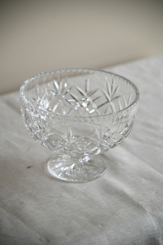 Quality Large Cut Glass Bowl