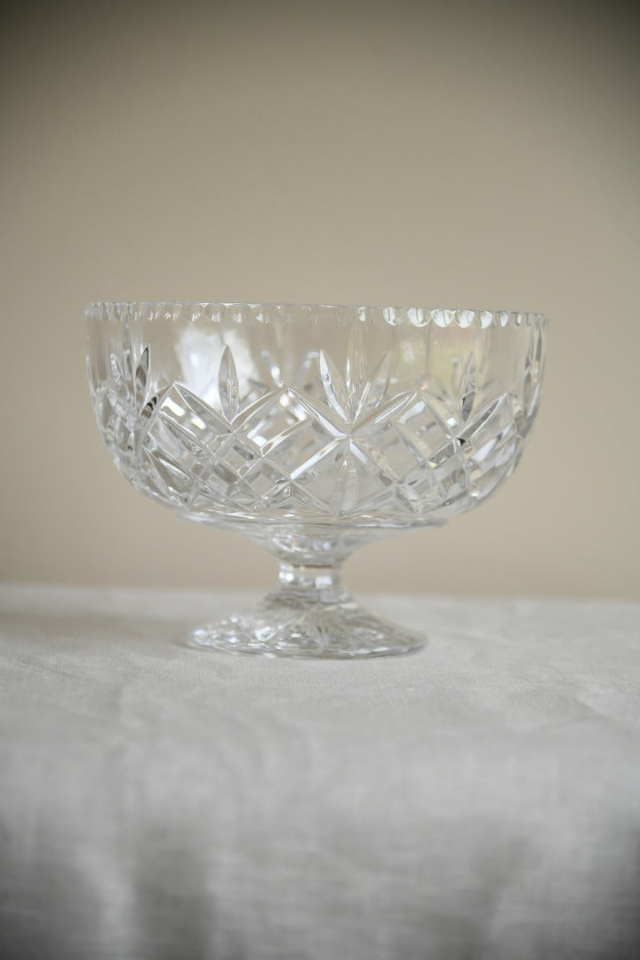 Quality Large Cut Glass Bowl