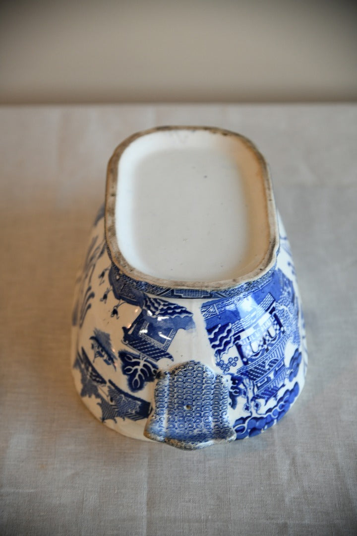 Blue & White Willow Tureen