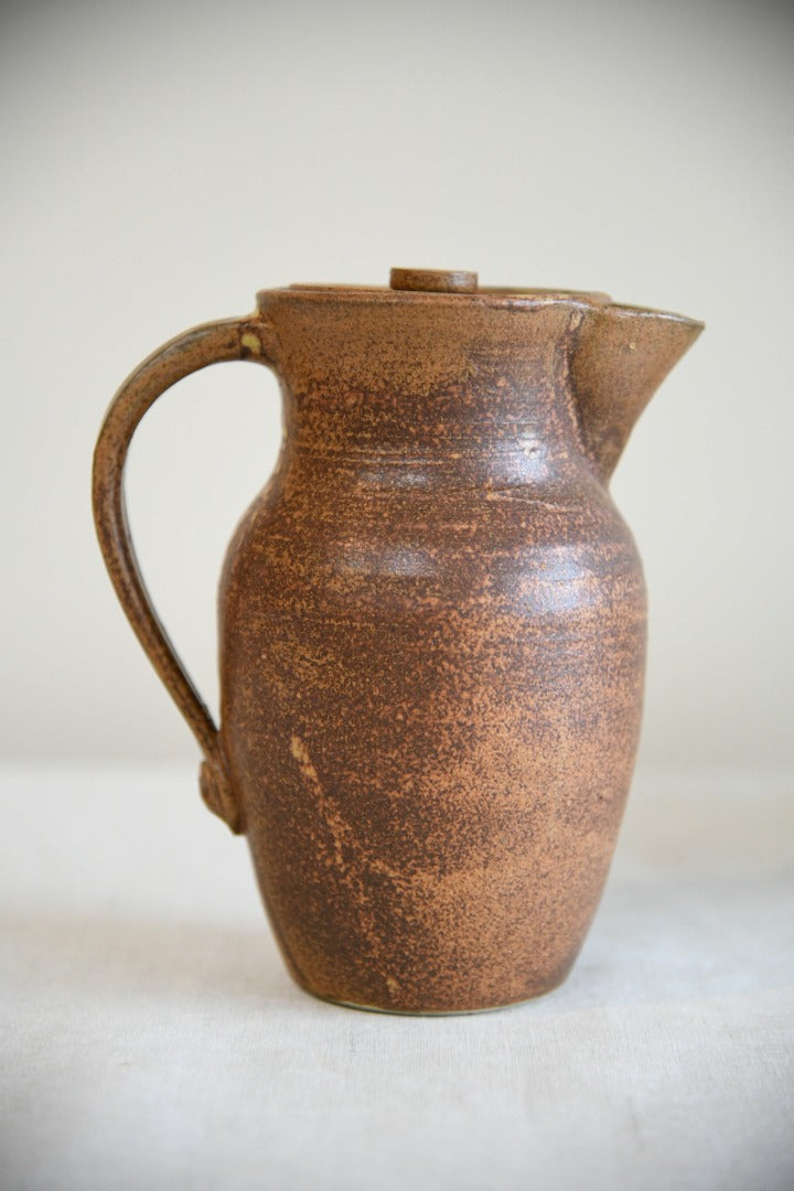 Studio Pottery Jug / Coffee Pot