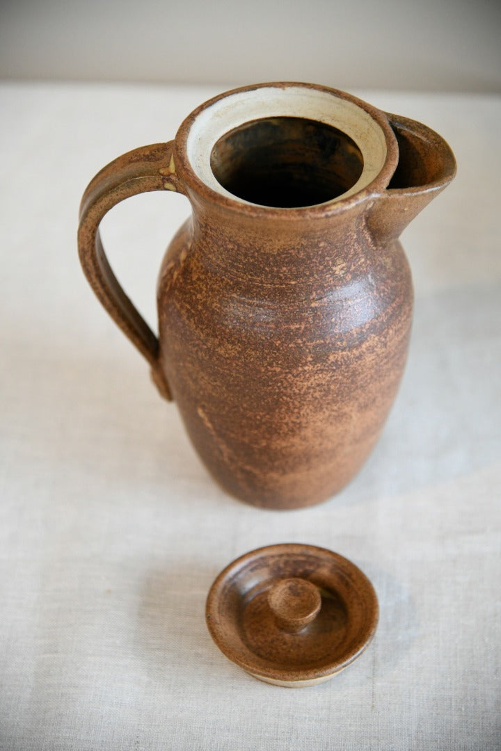 Studio Pottery Jug / Coffee Pot