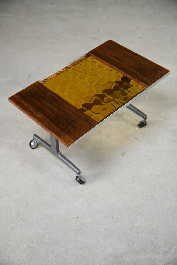 Retro 1970s Rectangular Coffee Table