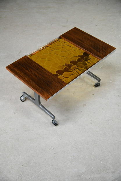 Retro 1970s Rectangular Coffee Table