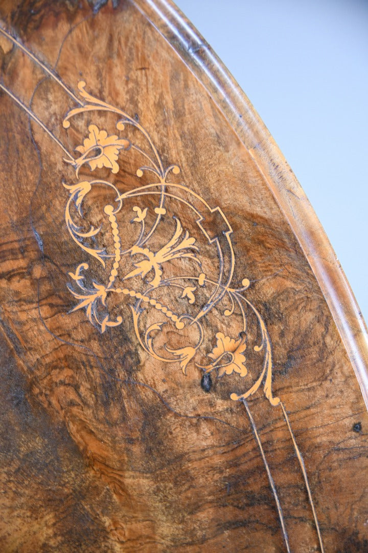 Antique Walnut Snap Top Table