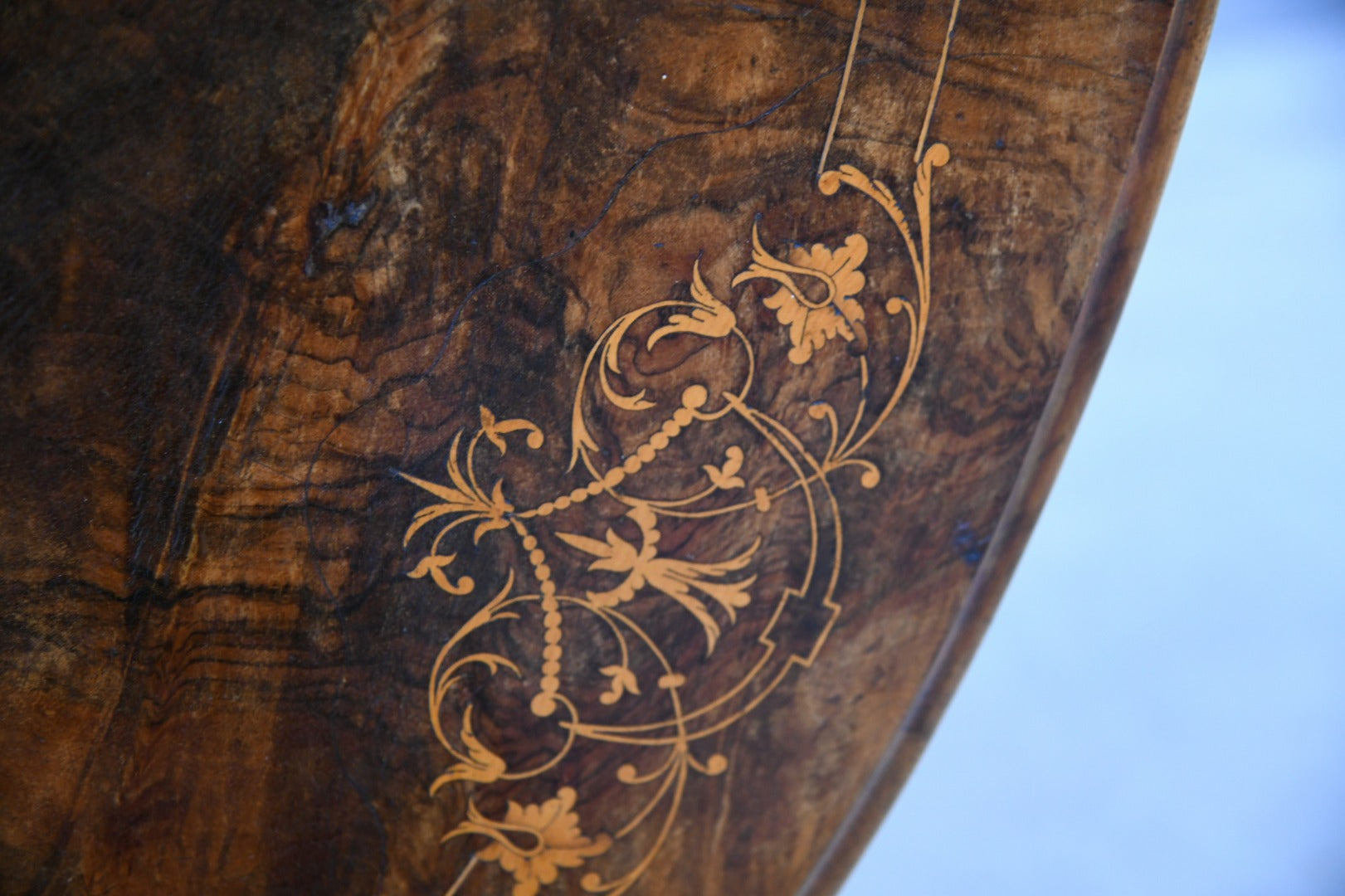 Antique Walnut Snap Top Table