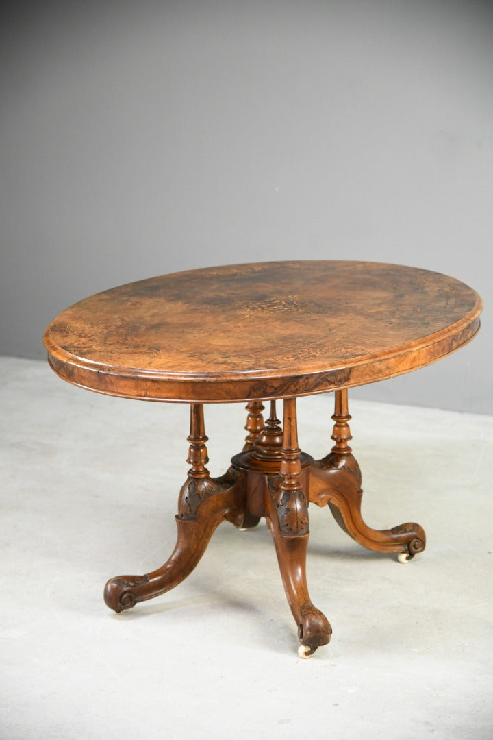 Antique Walnut Snap Top Table