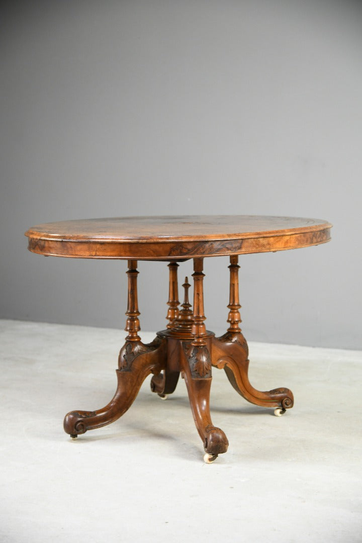 Antique Walnut Snap Top Table