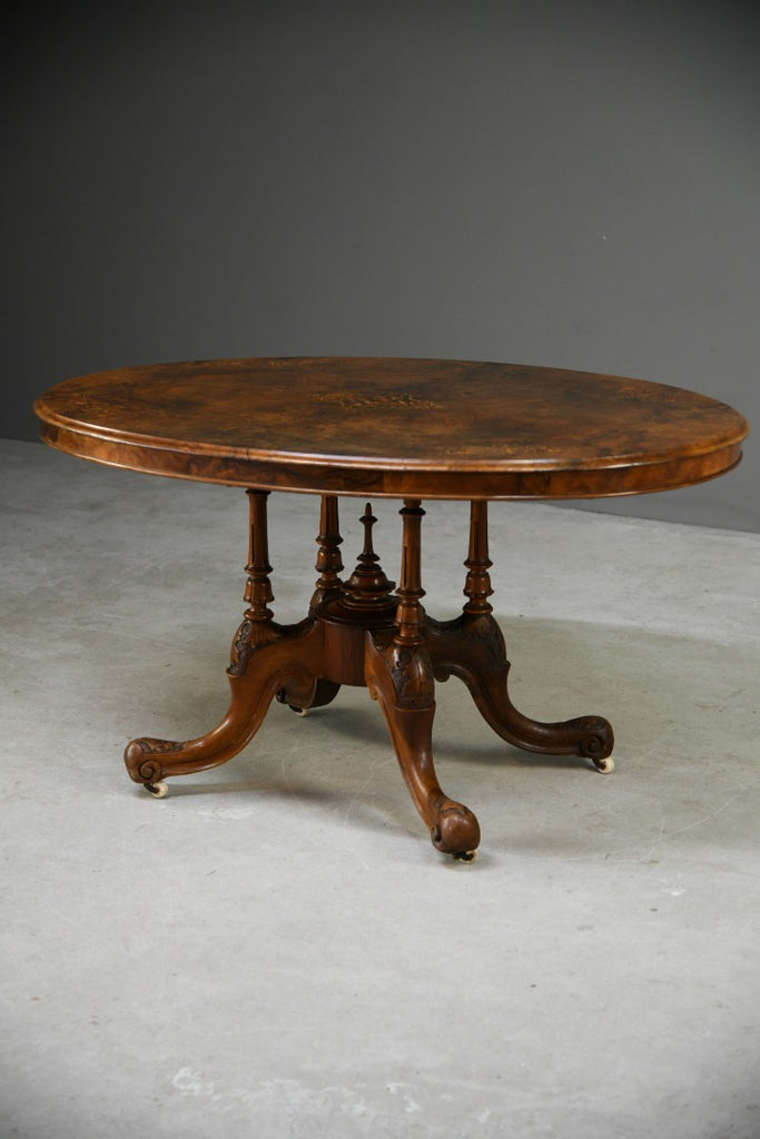 Antique Walnut Snap Top Table