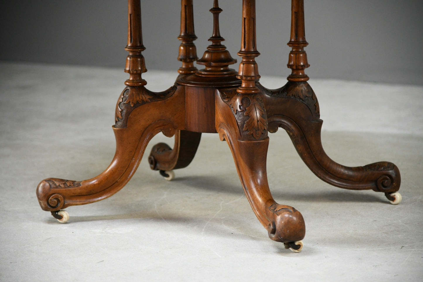 Antique Walnut Snap Top Table