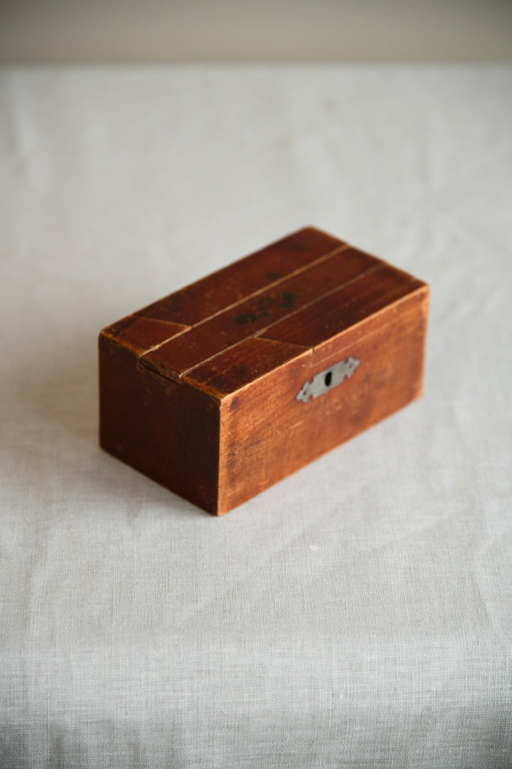 Small Wooden Money Box