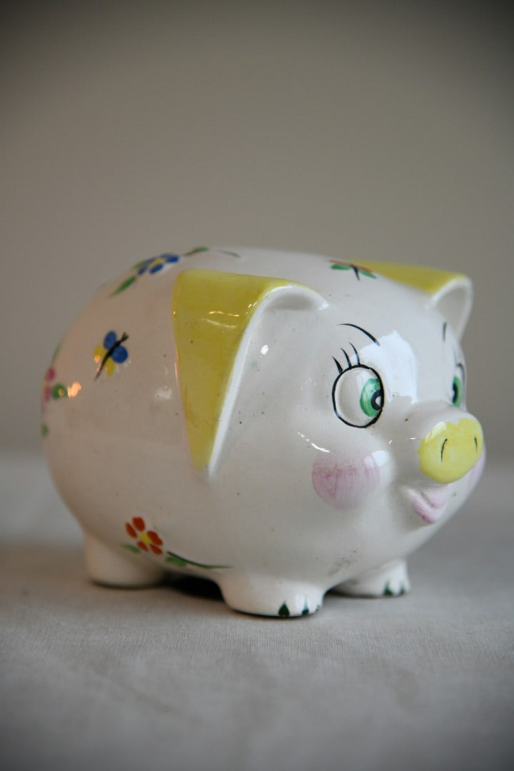 Floral Piggy Bank