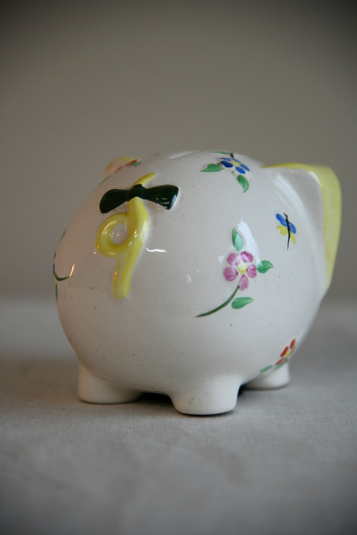 Floral Piggy Bank