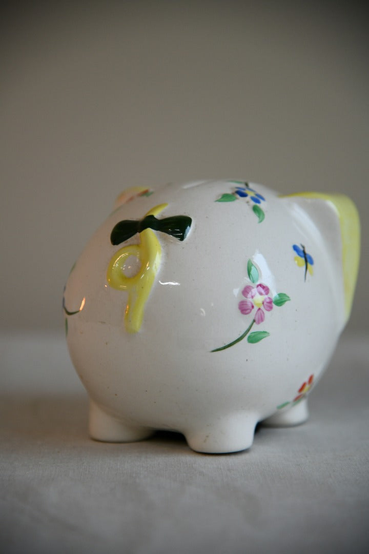 Floral Piggy Bank