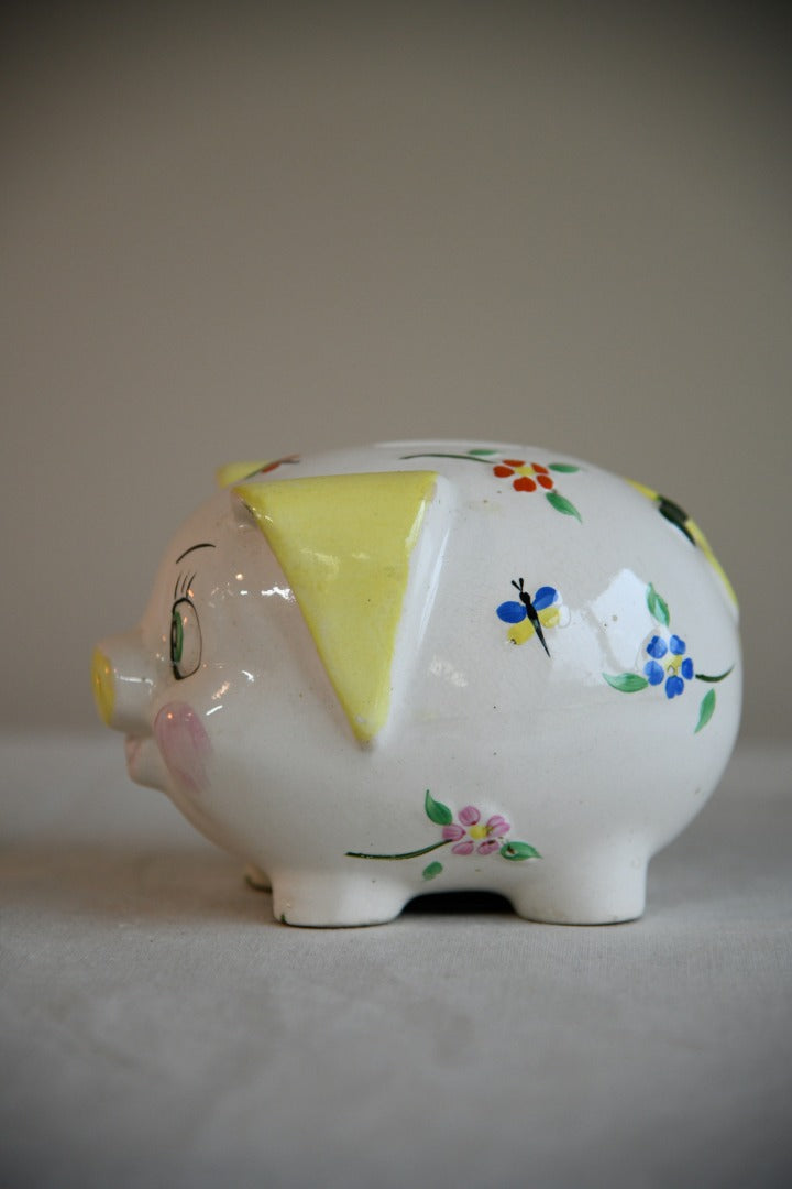 Floral Piggy Bank