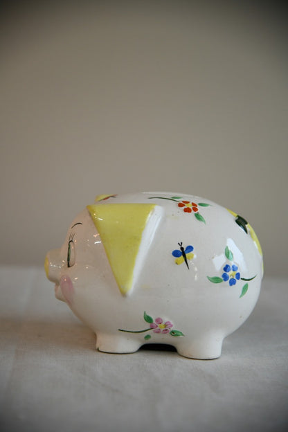 Floral Piggy Bank