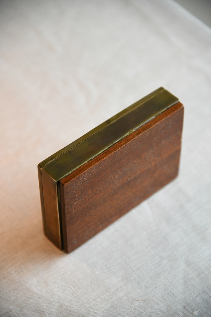 Vintage 1970s Brass Box