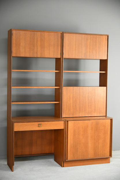 Pair Retro G Plan Teak Cabinets