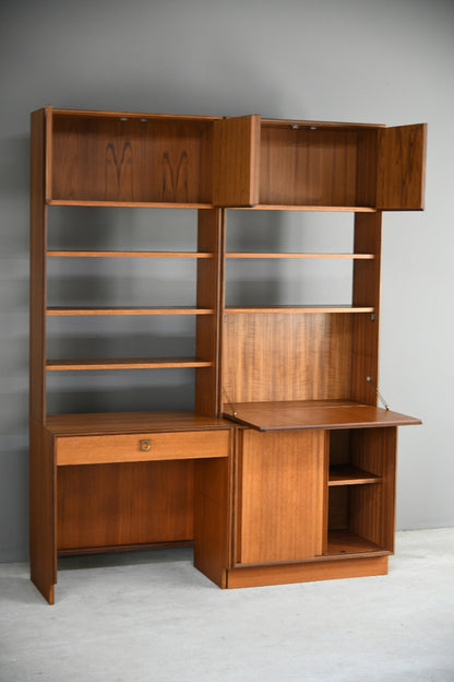 Pair Retro G Plan Teak Cabinets