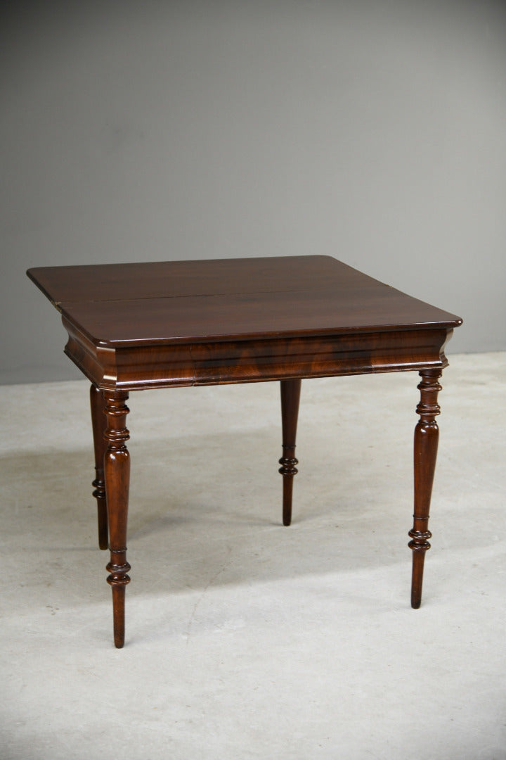 Continental Mahogany Tea Table